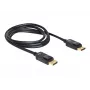 DisplayPort-Kabel DeLOCK 82585 2m Schwarz
