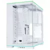 Lian Li O11 Dynamic EVO RGB PC-Enclosure Bundle + HydroShift II LCD-S 360TL AiO - Weiß