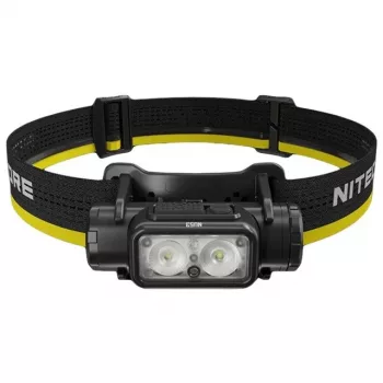 Stirnlampe Nitecore NU53 — wiederaufladbares freihändiges Licht, kompaktes Design