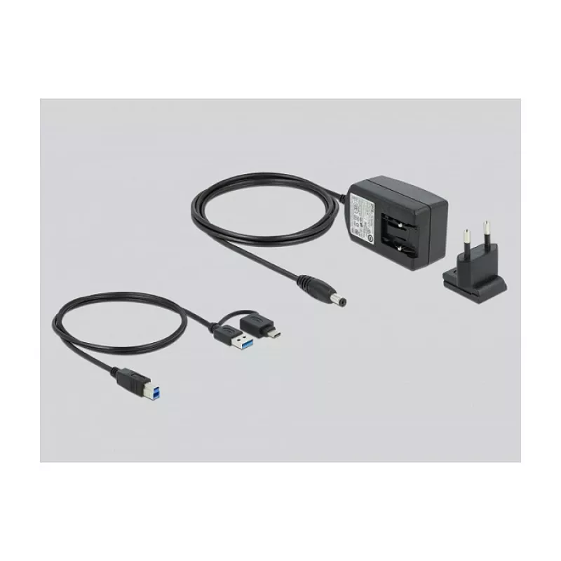 USB Dockingstation DeLOCK 87771 Dual HDMI Full-HD USB 3.2 LAN Audio