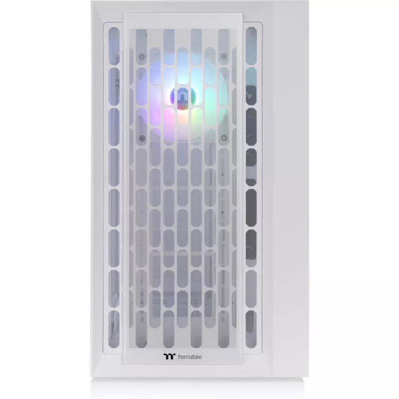 CTE C700 TG ARGB Snow, Tower-Gehäuse Weiß, gehärtetes Glas