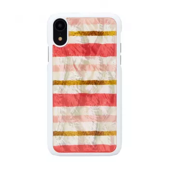 Schutzhülle iKins für iPhone XR — Short Cake Design, weiß