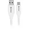 USB 3.2 Gen 2 Kabel, USB-A Stecker > USB-C Stecker (Weiß, 0,5 Meter)