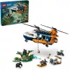 LEGO City 60437 Dschungel-Explorer-Hubschrauber im Basislager