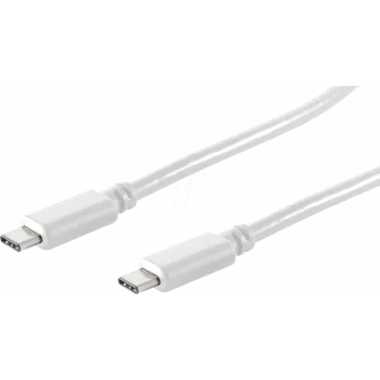 USB-Kabel ShiverPeaks BS13-45156 1,5 m USB 3.2 Gen 2 USB C Weiß