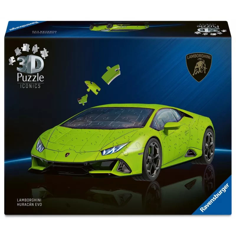 Puzzle 3D 158 Teile Lamborghini Huracan EVO grün