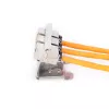 Adapter Digitus AN-25183 für 3x Keystone-Modul Edelstahl