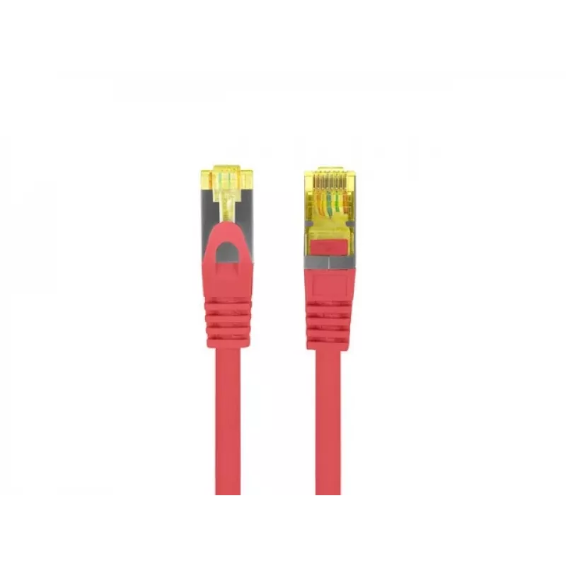 Netzwerkkabel Lanberg PATCHCORD KAT.6A S/FTP LSZH CU 1M Rot