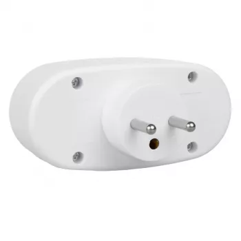 Maclean Stromauslass, Steckdosenverteiler mit 2 Steckdosen und Sicherungsautomat, Typ E, 2x16A, MCE337 E