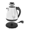 Wasserkocher Camry CR 1344 — 1,7 l, 2200 W, Edelstahl, integriertes Thermometer, 360°-Basis, weiß