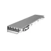 Laptop-Akku Grün Cell DE09 für DELL Latitude E6400 E6410 E6500, Li‑Ion 4400 mAh, 11,1 V, 6 Zellen, silber