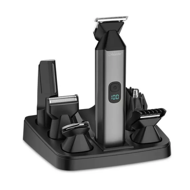 Haarschneideset Maestro MR-661 6-in-1 – schwarz, multifunktionales Pflegeset