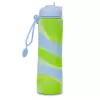 Trinkflasche cool pack Silikon Trinkflasche Z14770 600 ml Mädchen Blau