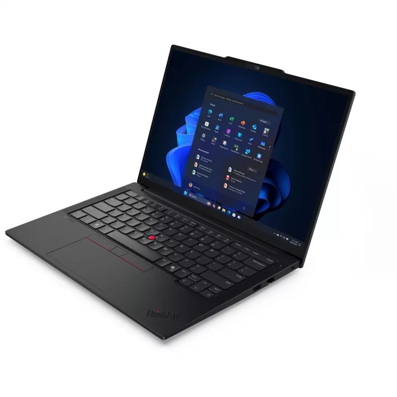 Lenovo ThinkPad E14 Gen 7 (AMD) AMD Ryzen™ 5 220 Laptop 35,6 cm (14 Zoll) WUXGA 32 GB DDR5-SDRAM 512 GB SSD Wi-Fi 6E (802.11ax) Windows 11 Pro Deutsch Schwarz