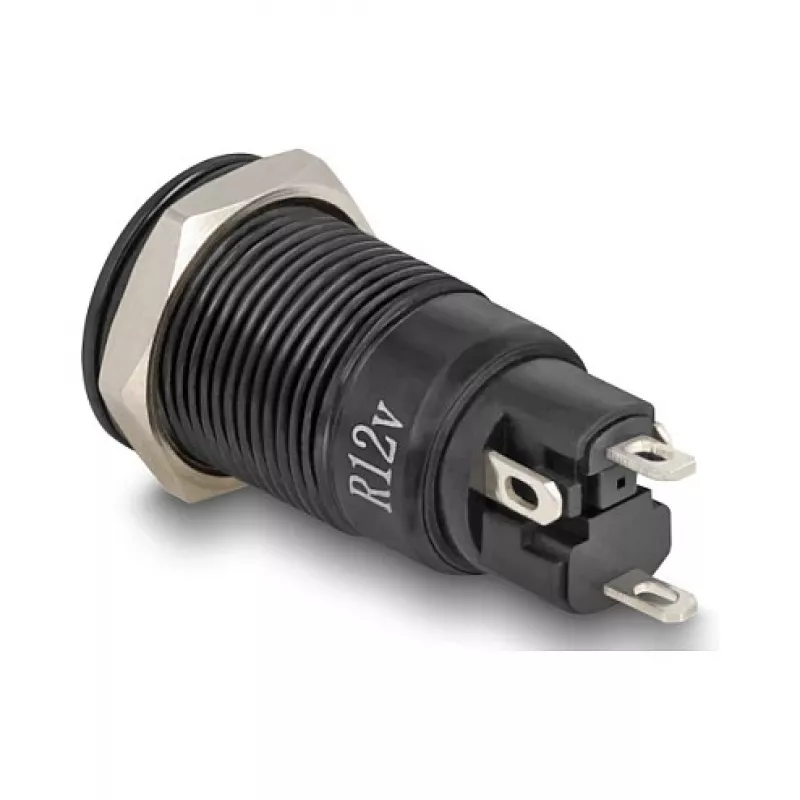 Druckschalter DELOCK 22014, 12 mm, 12 V