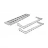 DeLOCK 19 Zoll Keystone Patchpanel 48 Port mit Zugentlastungen 2U grau