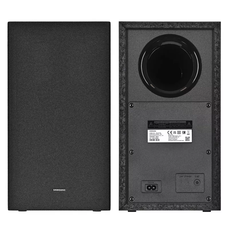 Samsung HW-B650F 3.1ch, 370W, Q-Symphony, Soundbar mit kabellosem Subwoofer, DTS Virtual:X
