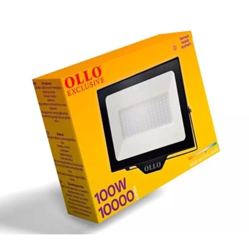 Lampe | OLLO | Leistungsaufnahme 100 Watt | Lichtstrom 10000 Lumen | 4000 K | AC220-240V | Abstrahlwinkel 110 Grad | VS121C-100W-40K