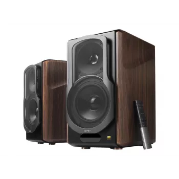 Lautsprecher Edifier S2000MKIII 2.0, 130 W RMS, Kabelgebunden & Kabellos, Schwarz/Holz