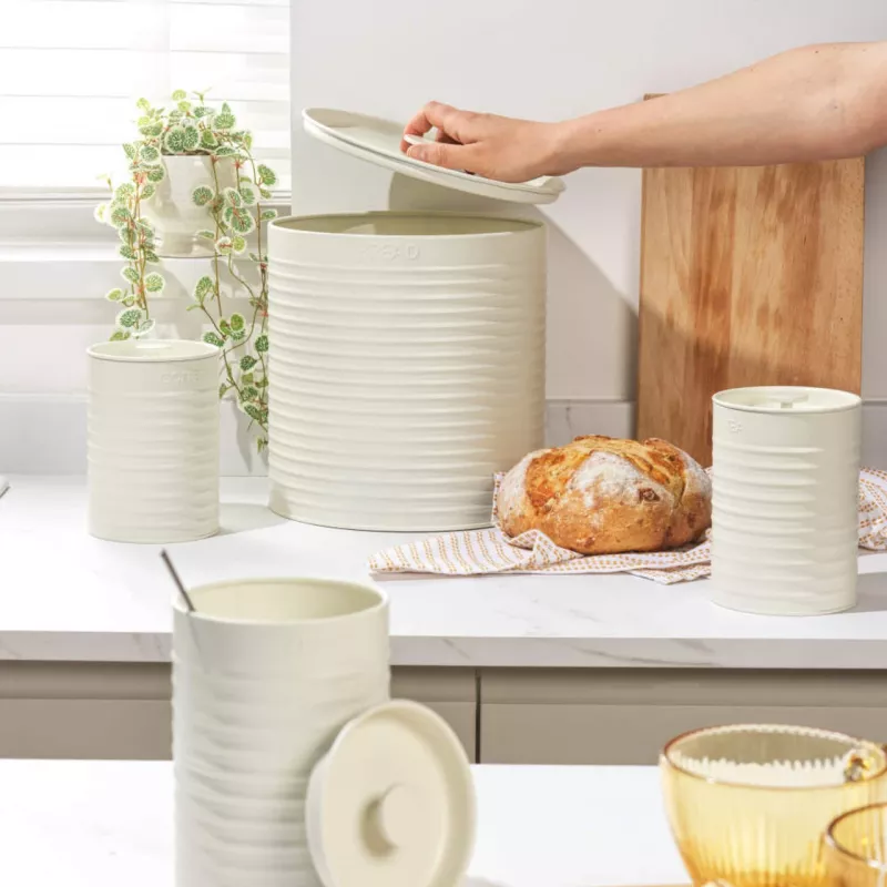 Arbeitsplatten-Set Russell Hobbs RH03270CEU7 Creme 4-teilig – Küchen-Arbeitsplatten-Set, cremefarben