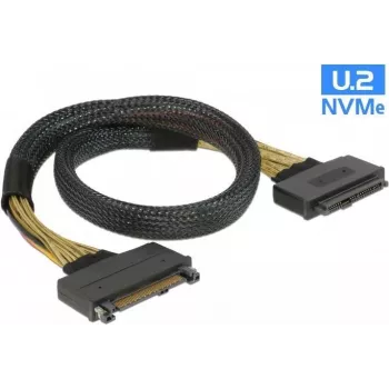 SAS-Kabel DeLOCK 85738 0,5 m 4 Gbit/s Schwarz