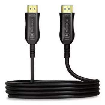 MEDIARANGE HDMI High Speed Ethernet Kabel AOC 18 Gbit/s 20 m - Kabel - Digital/Display/Video