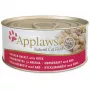 APPLAWS Natürliches Katzenfutter Hühnerbrust mit Ente - Nassfutter für Katzen - 70g