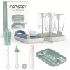 Momcozy 7-IN-1 Babyflaschenbürsten-Set Grün