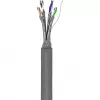 Wentronic Goobay CAT 6 Netzwerkkabel, S/FTP (PiMF), Grau, 305 m – CCA Kupfermix, AWG 23/1 (solid), PVC (95696)