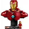 LEGO Konstruktionsset Marvel Super Heroes Iron Man MK4 3D-Modell, 436 Teile, enthält 1 Minifigur, für 18+