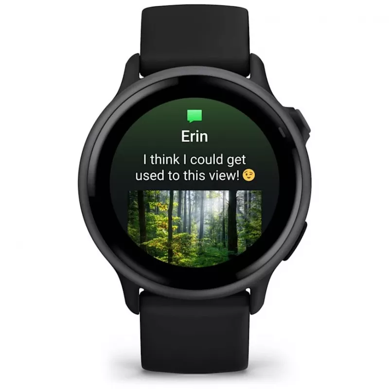 Garmin vívoactive 6 3,05 cm (1,2) AMOLED 42 mm Digital 390 x 390 Pixel Touchscreen Schwarz Wi-Fi GPS (Satellit)