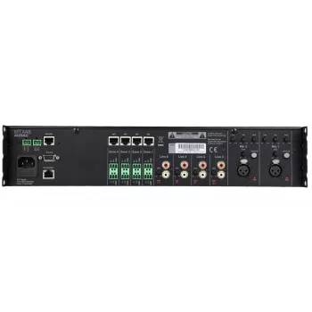 AUDAC MTX48 Audioverstärker Heimgebrauch Schwarz 80 dB SNR 20-20000 Hz