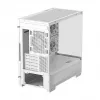 PC Midi Tower Gehäuse DeepCool CG380 3F WH — Weiß, 235×437×451 mm, unterstützt 2,5 Zoll/3,5 Zoll, Netzteil unten, 3x 120 mm Lüfter vorinstalliert
