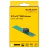 Adapter M.2 Key M zu SFF-8643 NVMe DeLOCK 63145