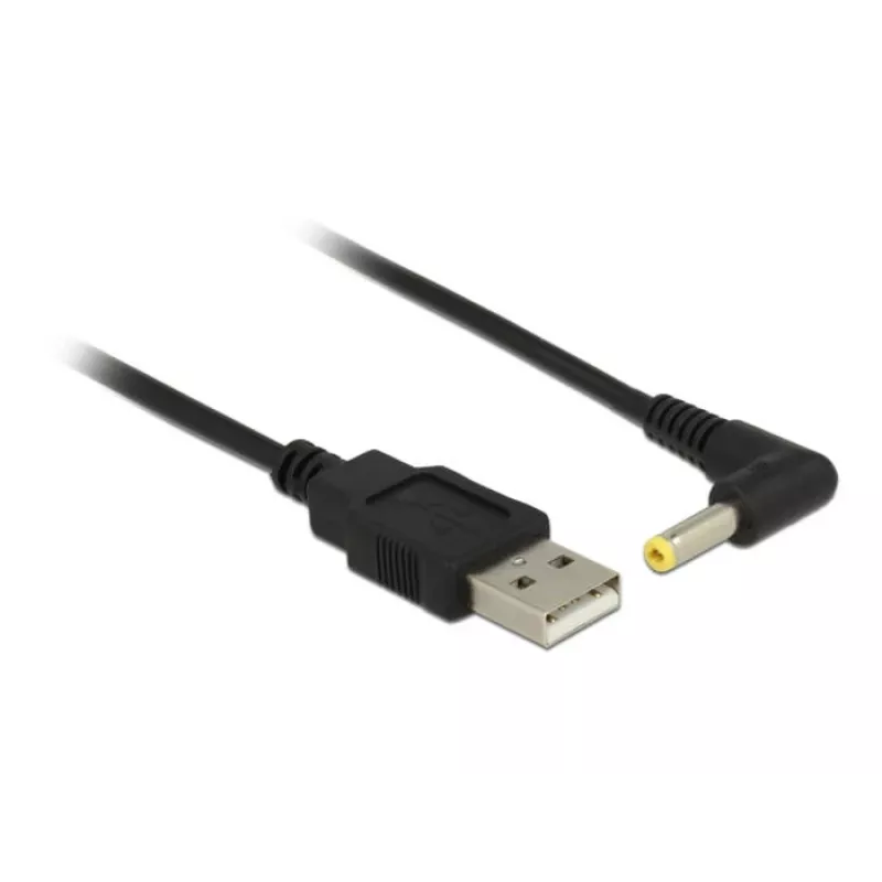 Stromkabel DeLOCK 85544 USB A 1,5 m Schwarz