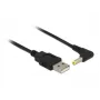 Stromkabel DeLOCK 85544 USB A 1,5 m Schwarz