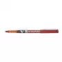 Pilot V5 HiTec Rot 0,5 mm rote Tintenroller 12 Stück