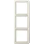 JUNG Rahmen waagr./senkr.Kombi. CD583W CD500 3-fach weiss CD583W (CD583W)