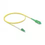 DeLOCK 83235 InfiniBand-Glasfaserkabel 1m LC SC OS2 Gelb