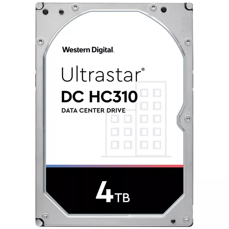 Western Digital Ultrastar DC HC310 4 TB 3,5 SATA III 7200 RPM 256 MB Festplatte, HUS726T4TALE6L4