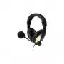 LogiLink HS0011A – Callcenter/Büro – binaural – Kopfbügel – Schwarz – Kabelgebunden – 3,5 mm (1/8 inch) (HS0011A)