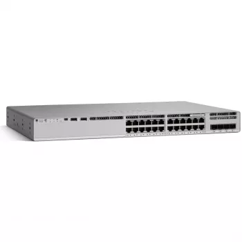 Cisco Catalyst 9200L Serie 24-Port Switch (24x 1G Base-T, 4x SFP) mit 1x 125W Netzteil Network Essentials E
