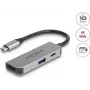 DeLOCK 61063 USB-Hub Type-C 10000 Mbit/s HDMI USB 3.2 Gen 1