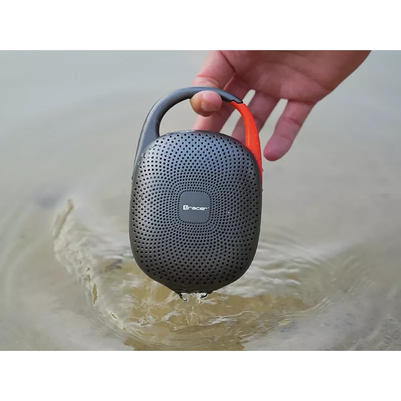 Tragbarer Bluetooth-TWS-Lautsprecher No name Splash PRO — Eisengrau