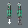Wera Zyklop 8009 Pocket Imperial Set 1 - Knarrenschraubendreher mit Bit-Satz