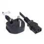 Good Connections P7030-S030 - 3 m - Netzstecker Typ G - C13-Koppler - H05VV-F - 250 V - 10 A