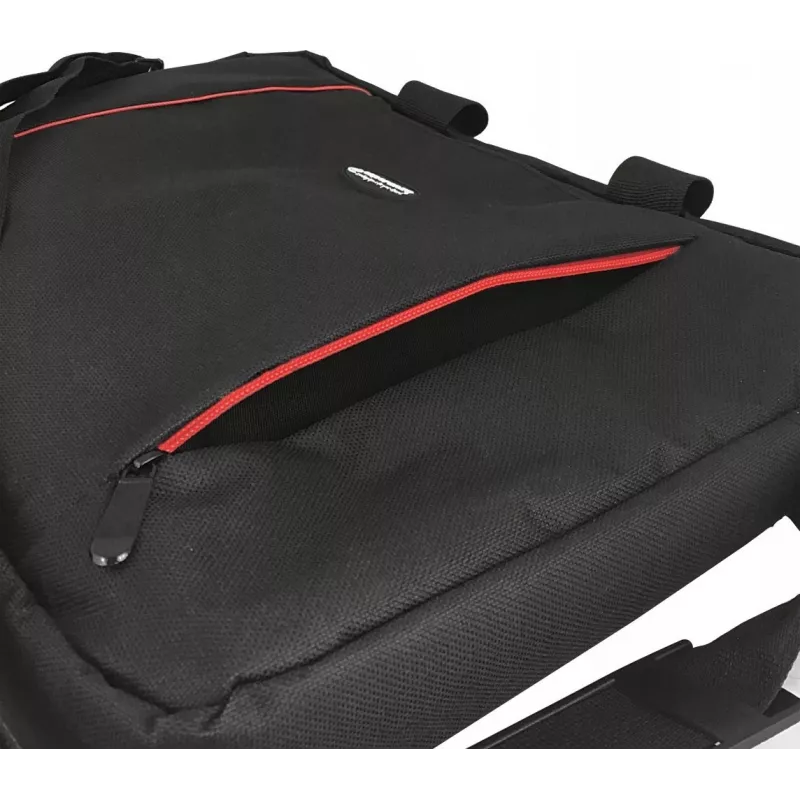 Esperanza SALERNO 39,6 cm (15,6) Toploader-Tasche Schwarz, Rot