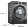 Bosch WQG245DXSN Wärmepumpentrockner 9 kg