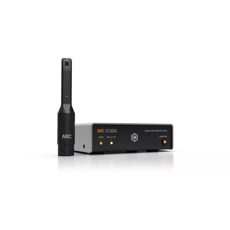 Lautsprecher ik multimedia ARC Studio IP-ARC-STUDIO-IN 50W, 50 Ω Ausgang, 24-Bit/96 kHz, schwarz, 465 g