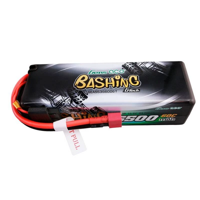 Gens ace G-Tech 5500mAh 11.1V 3S1P 60C HardCase 15# Auto-Akku